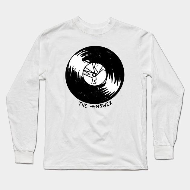 Music is the answer II Long Sleeve T-Shirt by Elisabeth Sandikci